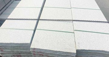 防城港芝麻白毛板，石材毛板