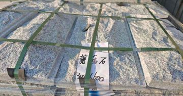 防城港芝麻白蘑菇石，自然面