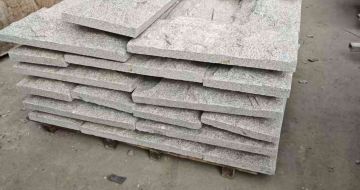 防城港芝麻白蘑菇石，自然面