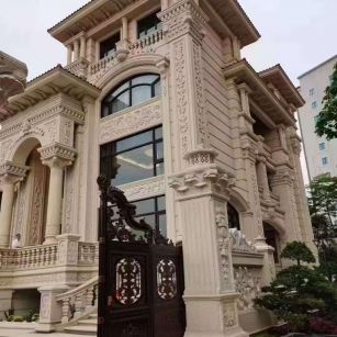 防城港黄金麻别墅外墙异形定制