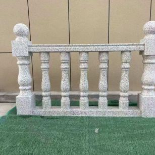 防城港芝麻白阳台栏杆 花岗岩栏杆