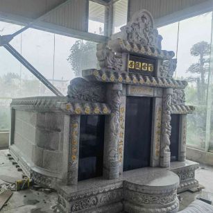 防城港套墓 墓碑 围坟石 异形定制