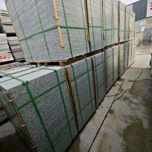 防城港芝麻白地铺版 石材地铺石