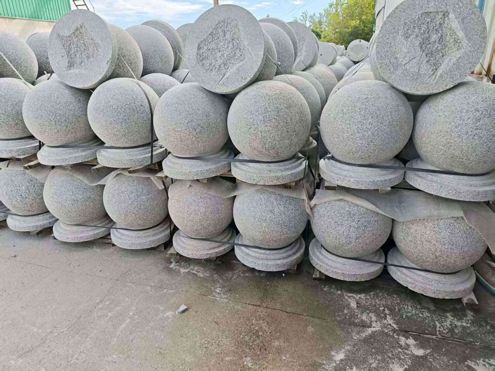 防城港圆球石球挡车球