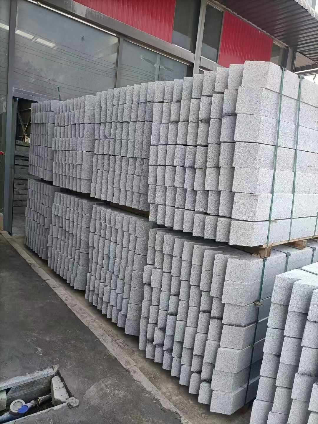 防城港芝麻白树围石 树池