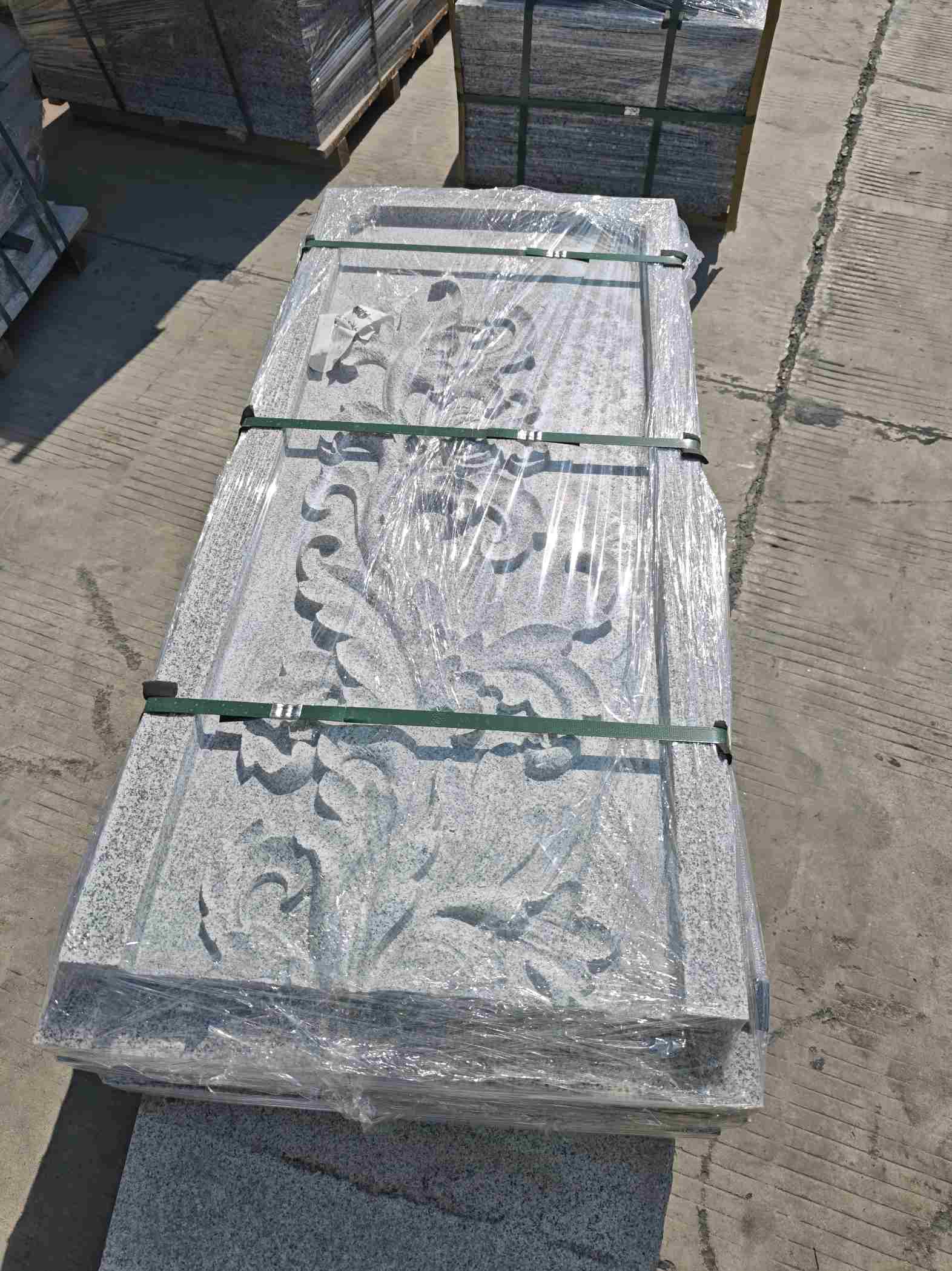 防城港芝麻白别墅外墙雕刻版