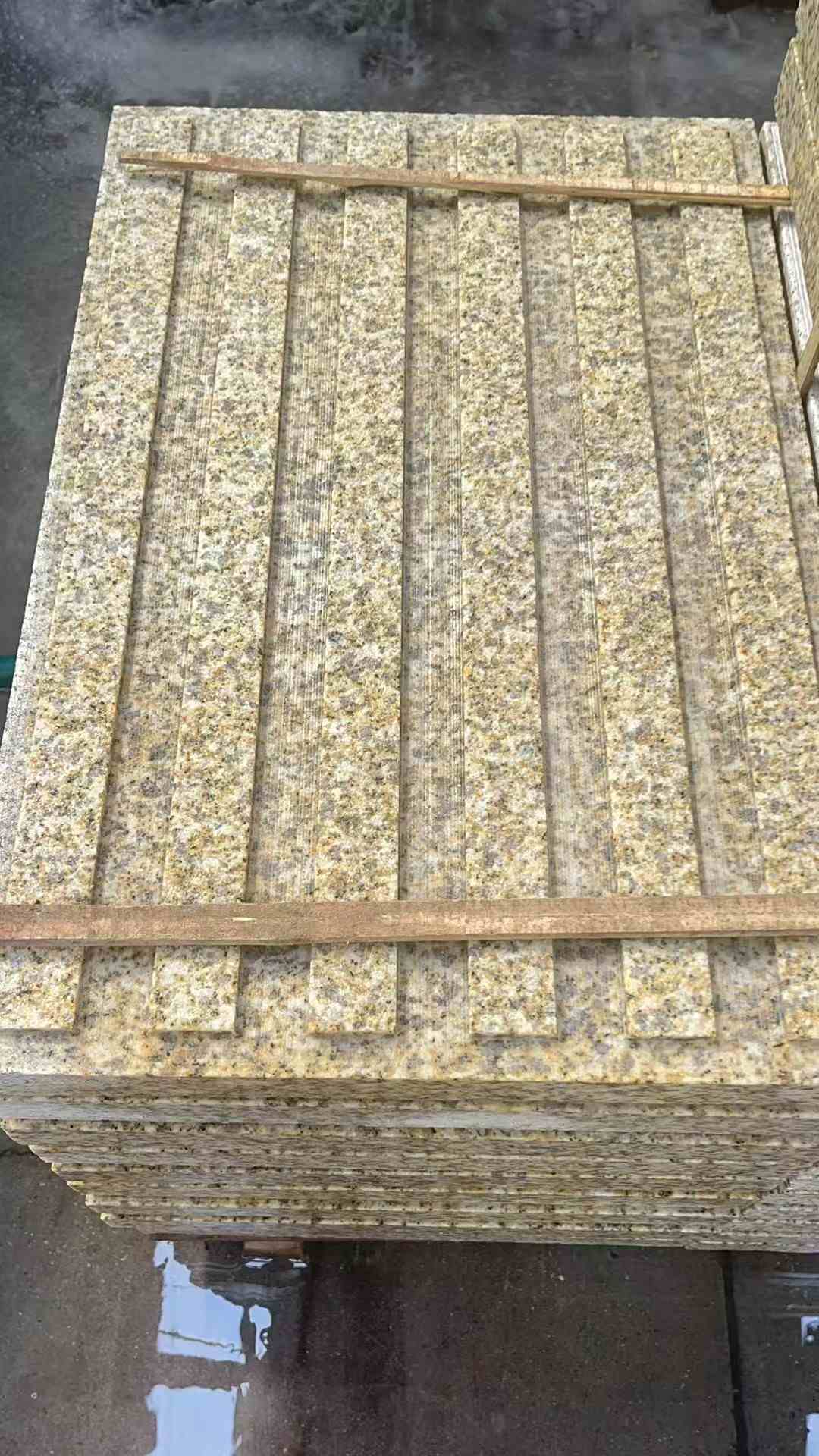 防城港黄金麻盲道 石材盲道