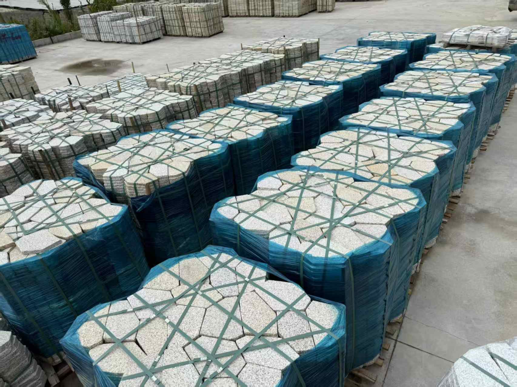 防城港黄金麻冰裂纹 碎拼