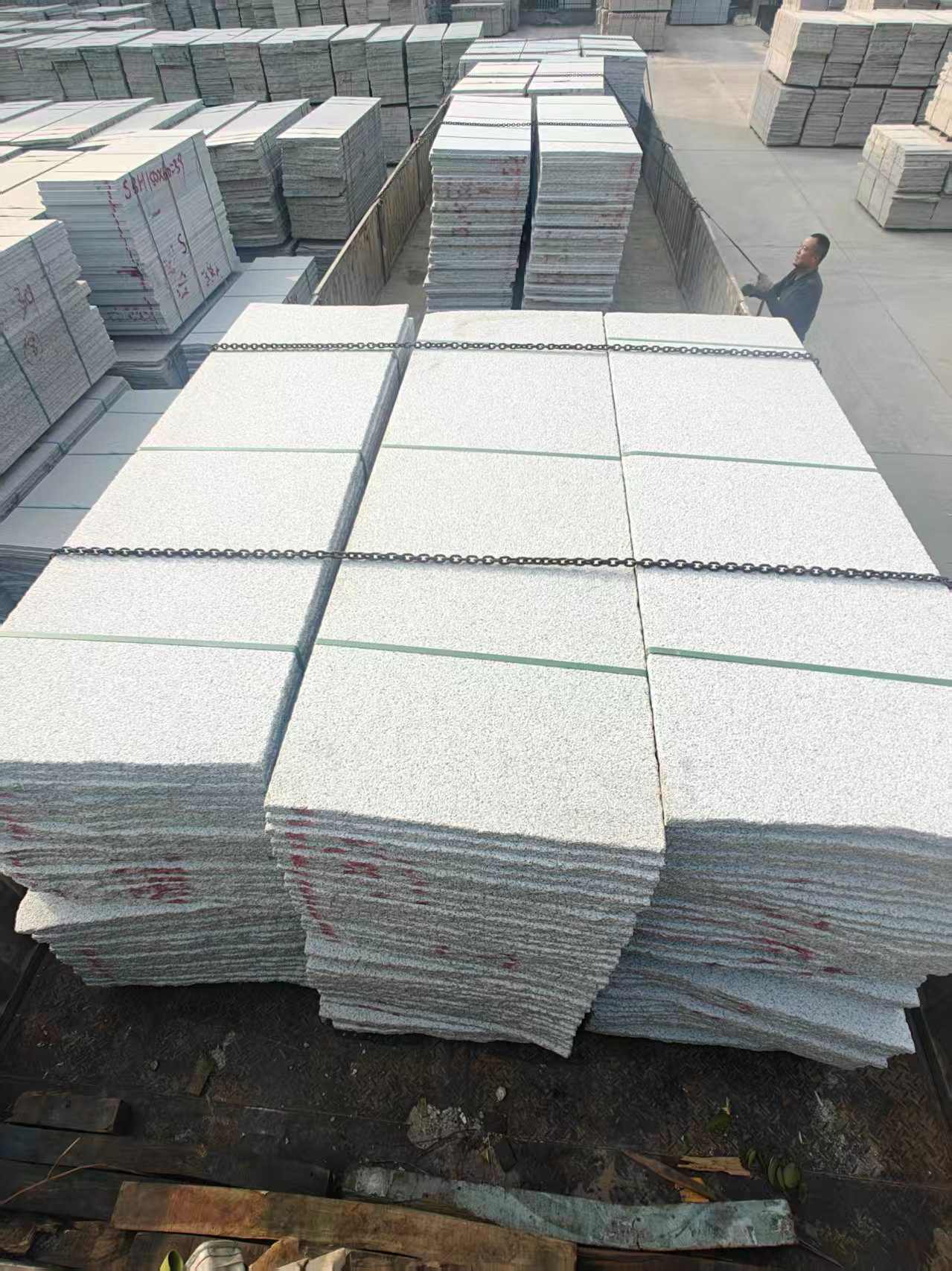 防城港芝麻白毛板，石材毛板