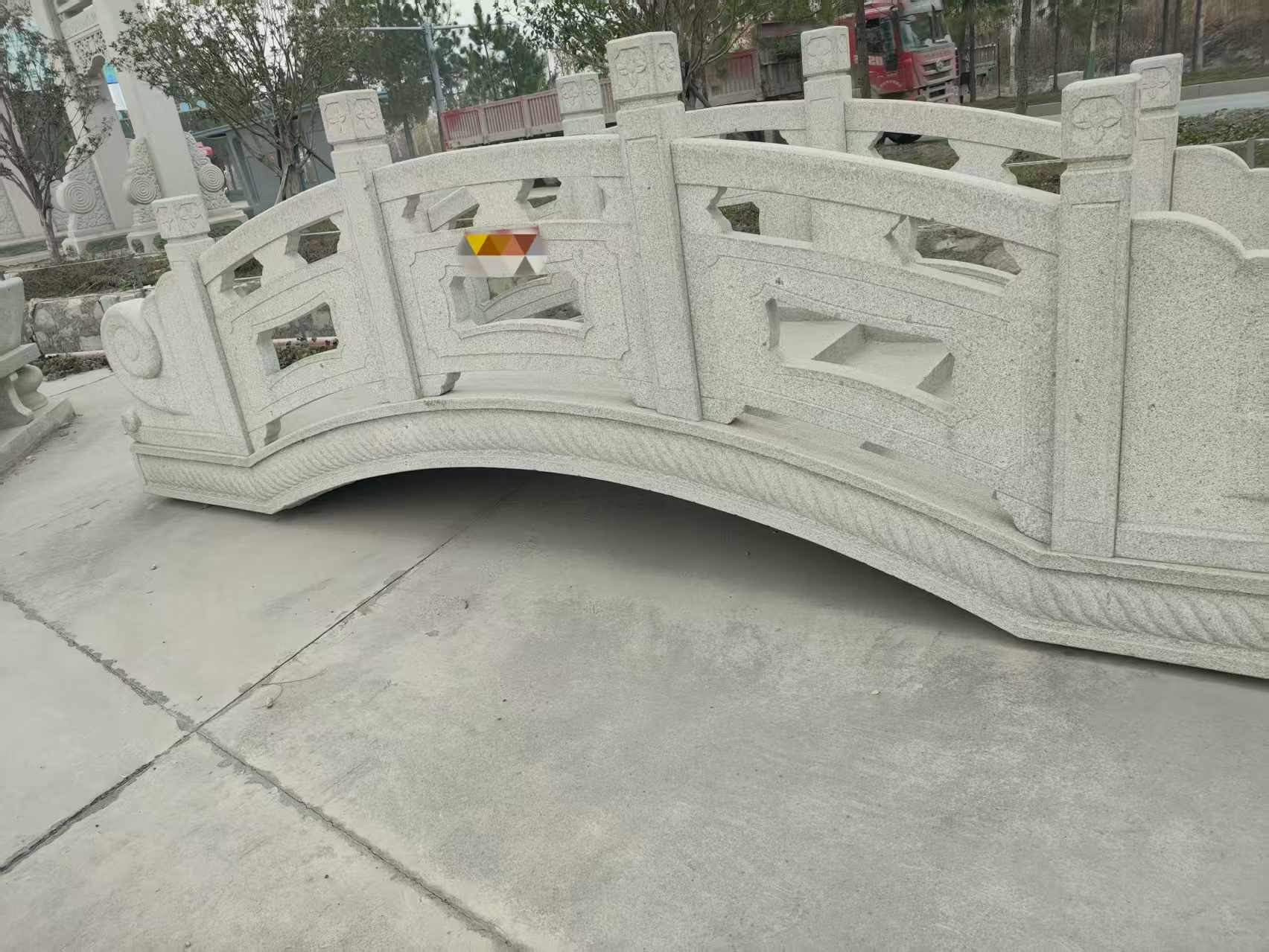 防城港芝麻白拱桥，石桥