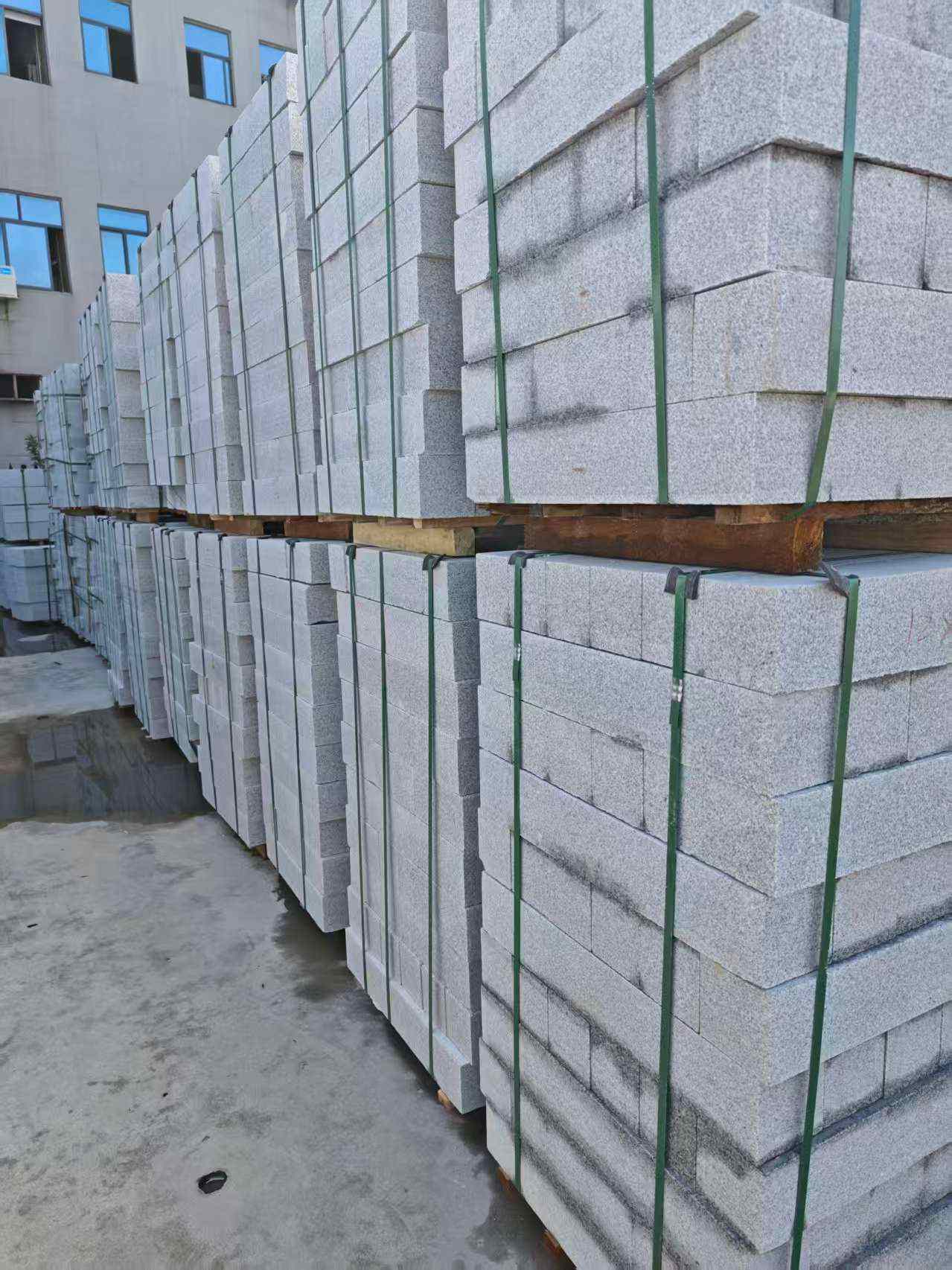 防城港芝麻白路牙石，路侧石